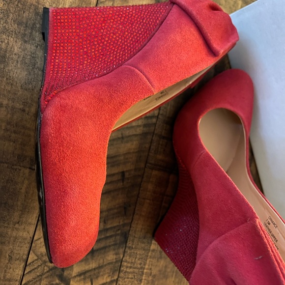 Red wedge heels - Picture 2 of 6